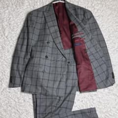 ✨美品✨DIFFERENCE ダブルスーツ セットアップ チェック 大きいサイズ ✨美品✨DIFFERENCE ダブルスーツ セットアップ チェック 大きいサイズ