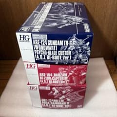 ト*シ様 HG ガンプラ 3体 まとめ バーザムレジオン鹵獲仕様、アクア