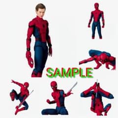 MAFEX 스파이더 맨 홈 커밍 액션 피규어 No.047