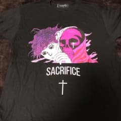 MILKBOY 楳図かずお　コラボ　Tシャツ　黒×ピンクのサムネイル