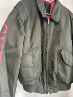 さ*ー様 GUESS MA-1ジャケット オリーブグリーンのサムネイル