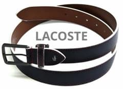 LACOSTE ラコステ ベルト ネイビー レッドステッチのサムネイル