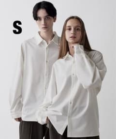 【CLEL】バルーン袖ルーズレギュラーカラーシャツ/ Sのサムネイル