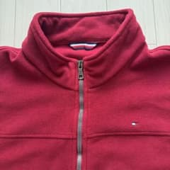 TOMMY HILFIGER フリースジャケット レッド　XLのサムネイル