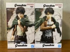 進撃の巨人 Grandista リヴァイ 、エレン フィギュア2体セット