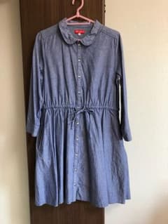 美品 earth ワンピース デニムのサムネイル