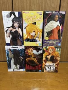 プライズフィギュア 6体セット まとめ売り - メルカリ