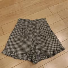 MAJESTIC LEGON チェック柄ショートパンツ Sサイズのサムネイル