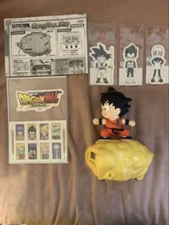 ②ドラゴンボール 走る目覚まし時計 孫悟空 ドラゴンボールダイマ　ステッカーのサムネイル