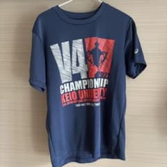 【非売品】慶應大学野球部 全日本選手権優勝記念Tシャツ　Lサイズ 非売品】慶應義塾大学野球部 優勝記念Tシャツ Lサイズ - メルカリ