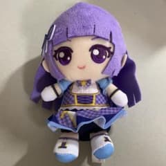 アイカツ 氷上スミレ おすわりボールチェーンマスコット ぬいぐるみ