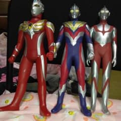ウルトラマン ソフビ フィギュア 3体セットのサムネイル