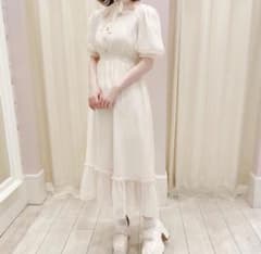 evelyn エブリン 今季新作 シフォンパールOP ワンピース ロングワンピのサムネイル
