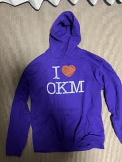 Yoko kids I ❤️ okm パーカー I need okm 紫 Mサイズ - メルカリ