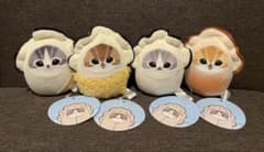 mofusand カキにゃんぷにゃぷにゃマスコット全４種セット