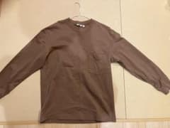 UNIQLO U カットソー ロンT ブラウンのサムネイル