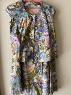 レリアン ノースリーブ花柄セットアップのサムネイル