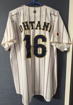 【新品未使用タグ付き】侍ジャパン 大谷翔平 ユニフォーム Lサイズのサムネイル