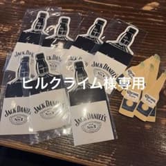 Jack Daniel's ボトル型ステッカー 7枚➕コロナステッカーセットのサムネイル