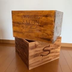 ワインケース  木箱のサムネイル