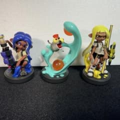 スプラトゥーン3 Splatoon amiibo 3体セットのサムネイル