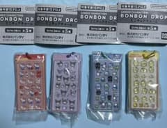 산리오 BONBON DROP 미니어처 매력 4종 세트