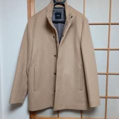 Theory セオリーメンズ　ベージュ ウール100 ピーコートのサムネイル