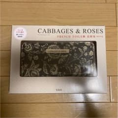 CABBAGES & ROSES FRENCH TOILE柄 長財布BOOKのサムネイル