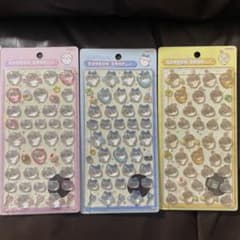 ボンボンドロップシール ちいかわ ハチワレ うさぎ 3種セットのサムネイル