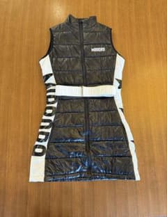 MIRROR9 ダウンベスト風ワンピース/ブラック/Mサイズ MIRROR9 ダウンベスト風ワンピース/ブラック/Mサイズ - メルカリ