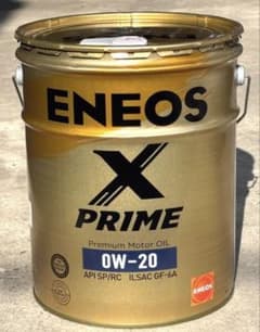 ENEOS X PRIME 0W-20 エンジンオイル 20L ペール缶 - メルカリ