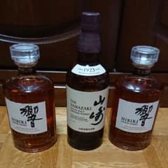 【値下げ】サントリー 山崎NV・響JH 3本セットのサムネイル