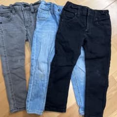 スリムフィット デニム３点セットのサムネイル