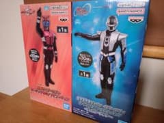 仮面ライダーカブト ギャバン ポージングBIGソフビフィギュア 2種