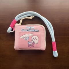 【完売品】 ちいかわ シナモンロールサンリオ コンパクトウォレット 小銭入れのサムネイル