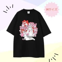 伊藤潤二♡ゾッとする可愛さ…富江とマイメロのダークメルヘンTシャツ・Mサイズ 伊藤潤二♡ゾッとする可愛さ…富江とマイメロのダークメルヘンTシャツ