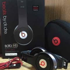 Beats solo HD ブラック 黒 正規品 ビーツのサムネイル