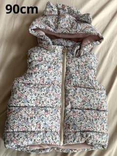 新品未使用　猫耳　H &M ベスト　取り外し可能　90cmのサムネイル