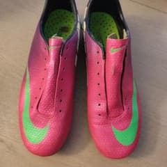 Nike Mercurial サッカーシューズ ピンク/グリーンのサムネイル