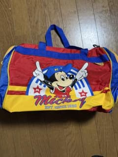 ミッキーマウス　ボストンバッグ　ディズニー　レトロのサムネイル