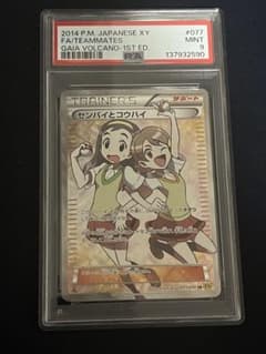 テ*ー様 ポケモンカード 2014年 XY #077 センパイとコウハイ PSAのサムネイル
