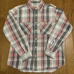 CAMCO ネルシャツ チェック柄 長袖シャツ Sのサムネイル