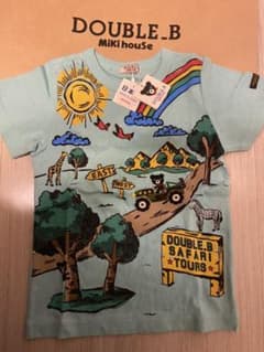 ミキハウス　ダブルB 半袖Tシャツ　サイズ110のサムネイル