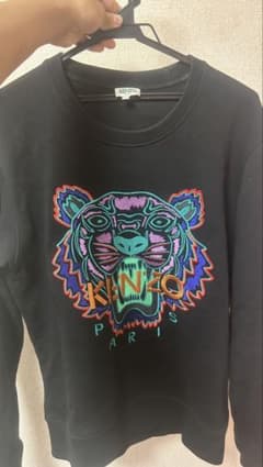 KENZO 虎刺繍 クルーネック スウェット Lのサムネイル