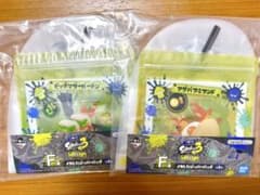 Ichiban Kuji Splatoon 3 Third Edition F Prize: Cool Zipper Bags (Set of 2)