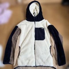 GERRY ボアジャケット フリース フード付き クレイジーパターンのサムネイル