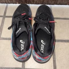 asics アシックス スポーツシューズ ブラックのサムネイル