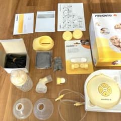 【専用】medela 電動母乳搾乳器 付属品完備　スイングのサムネイル
