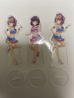 オンゲキ　アクリルスタンド(彩華×2、春菜)のサムネイル