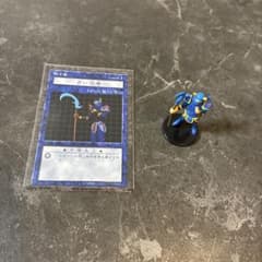 青い忍者 フィギュア カード付き　ダンジョンダイスモンスターズ　遊戯王のサムネイル